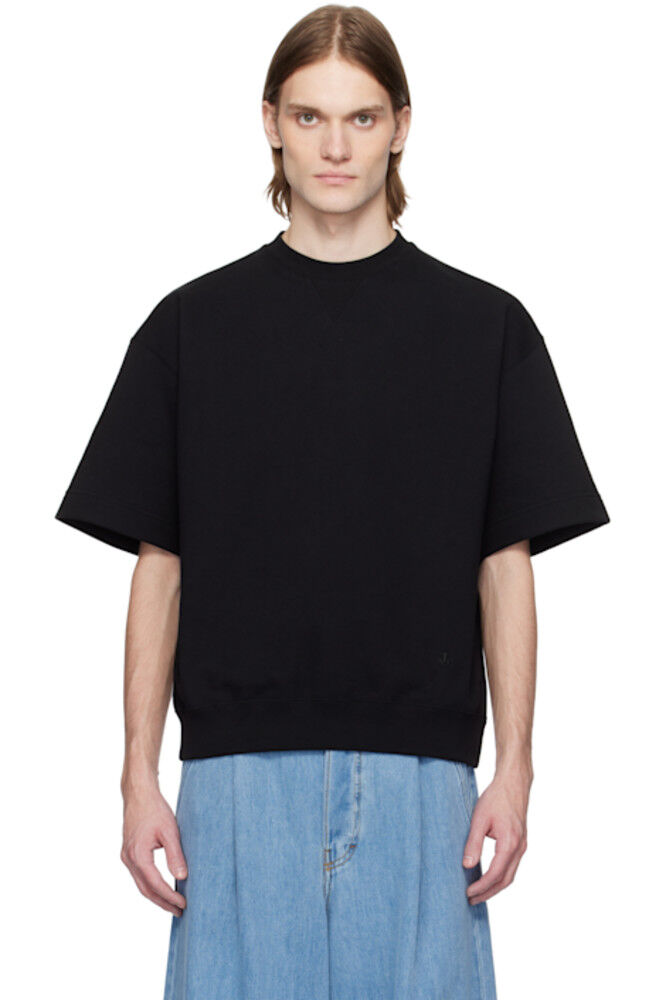

Черная футболка с круглым вырезом Jil Sander