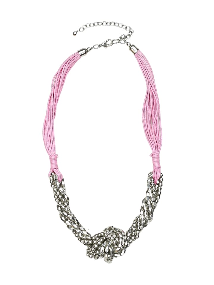 

Collezione alessandro Короткое ожерелье «Гера» розового цвета