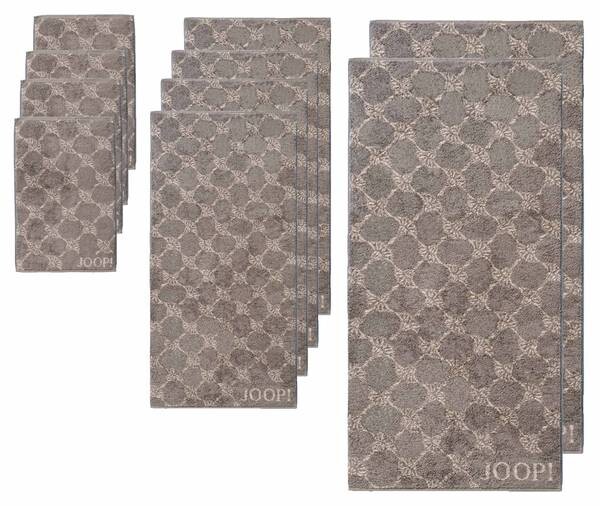 

Полотенце для рук Joop! Classic Cornflower 1611 DT - HT, 100x60x50 см, коричневый