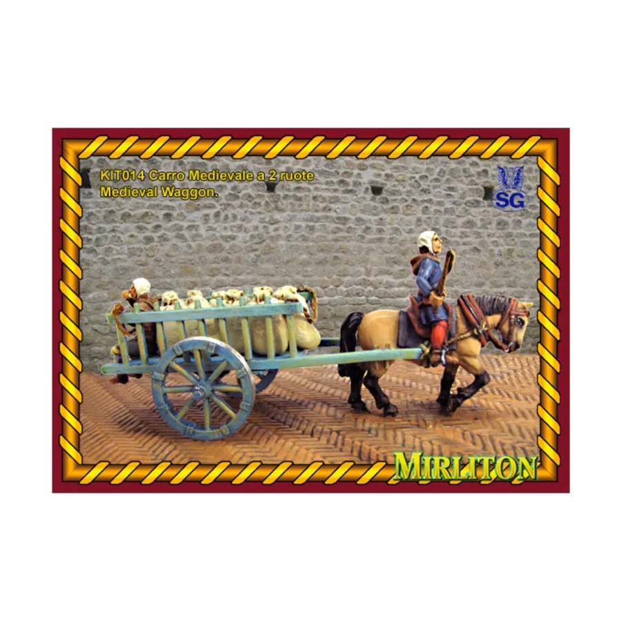 

Средневековый фургон, Historical Miniatures - Diorama Kits (28mm) (Mirliton SG)