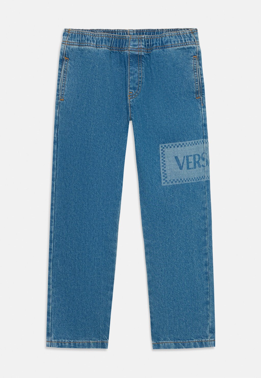 

Зауженные джинсы 90S VINTAGE LOGO UNISEX Versace, синий