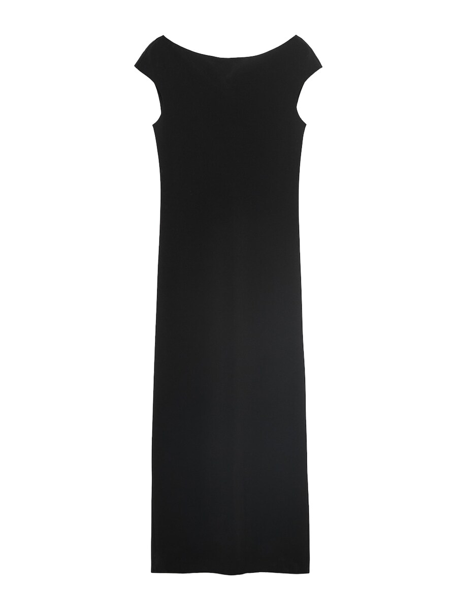 

Миди платье MANGO BACKLESS, Black