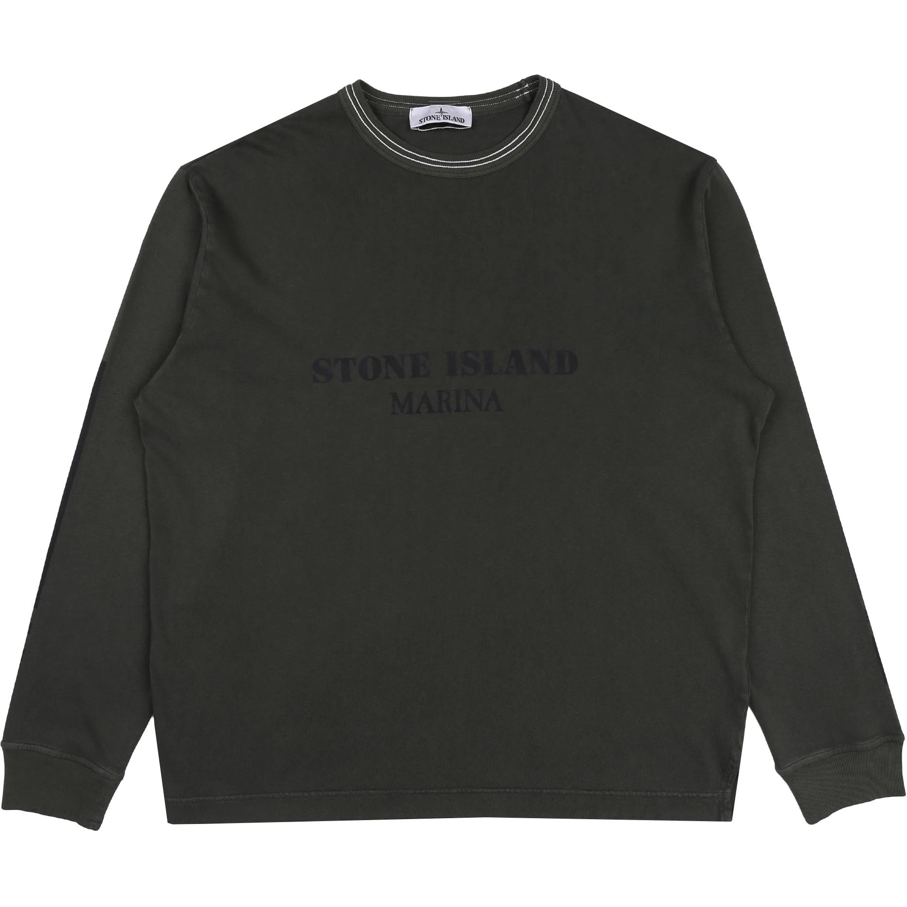 

Толстовка мужская угольного цвета Stone Island, цвет Charcoal