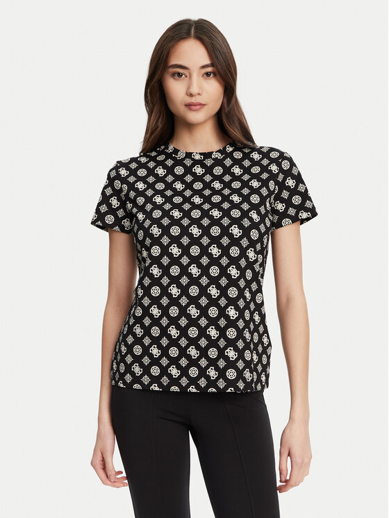 

Футболка regular fit V5YI04 I3Z14 Guess, чёрный