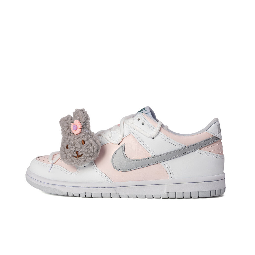 

Кроссовки для скейтбординга Dunk женские, низкие, белый Nike