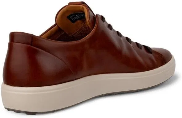 Мужские кроссовки ECCO Soft 7 Premier, Cognac — фото 3