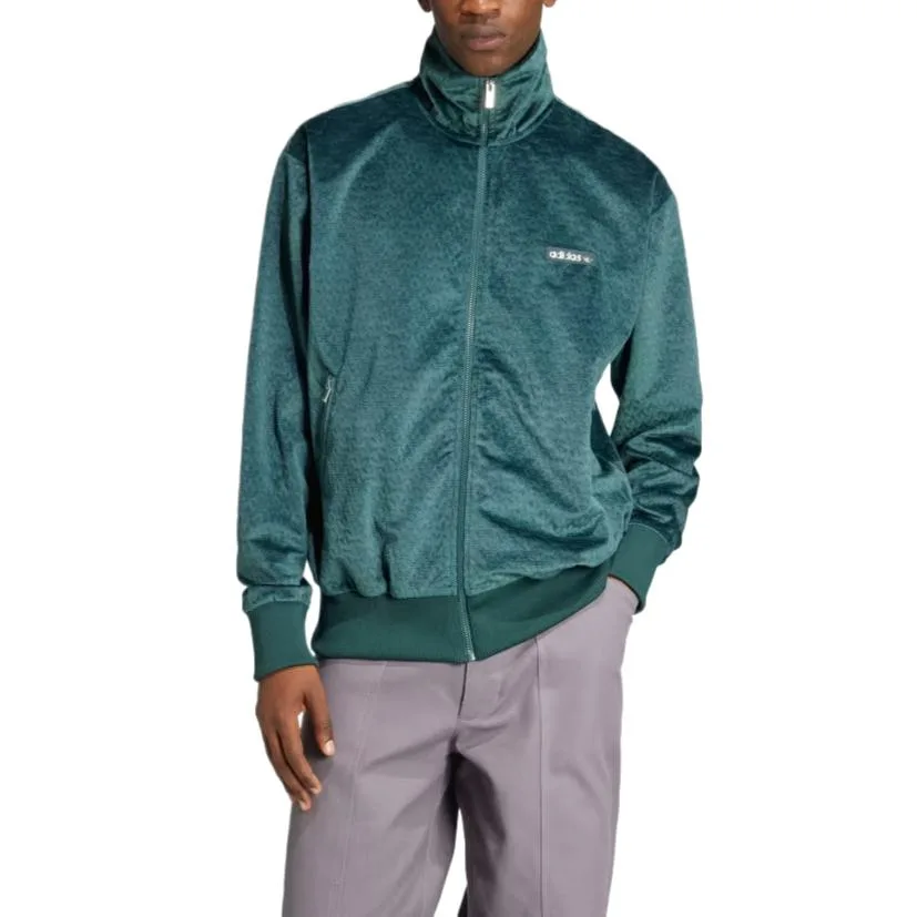 Толстовка Monogram Track Adidas Originals, Mineral Green — фото 3