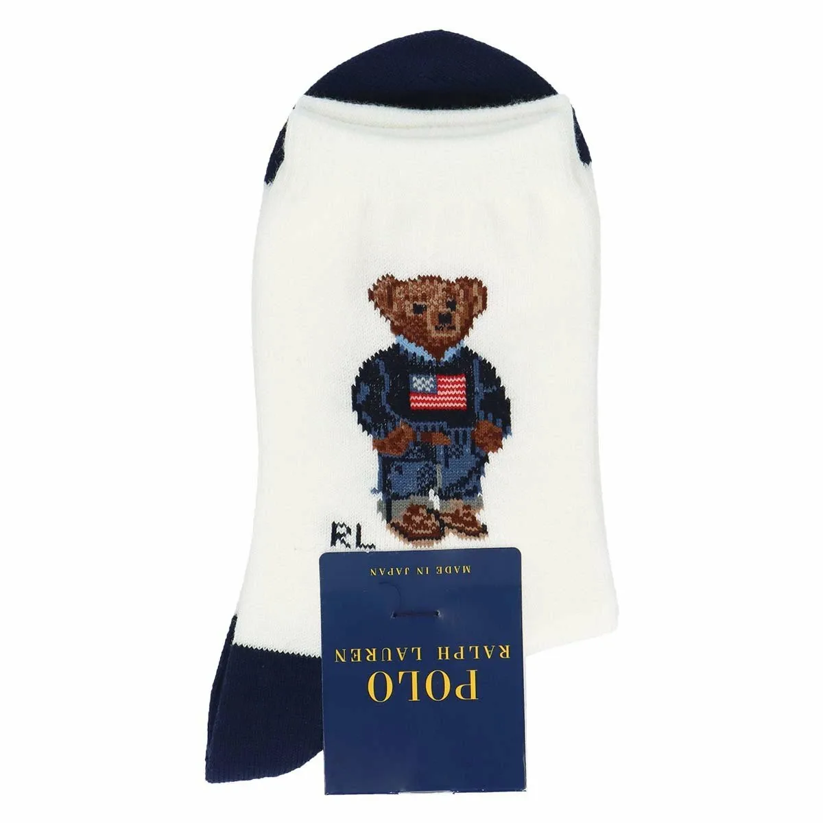 Детские носки Americana Bear Crew Socks Polo Ralph Lauren, 90. White