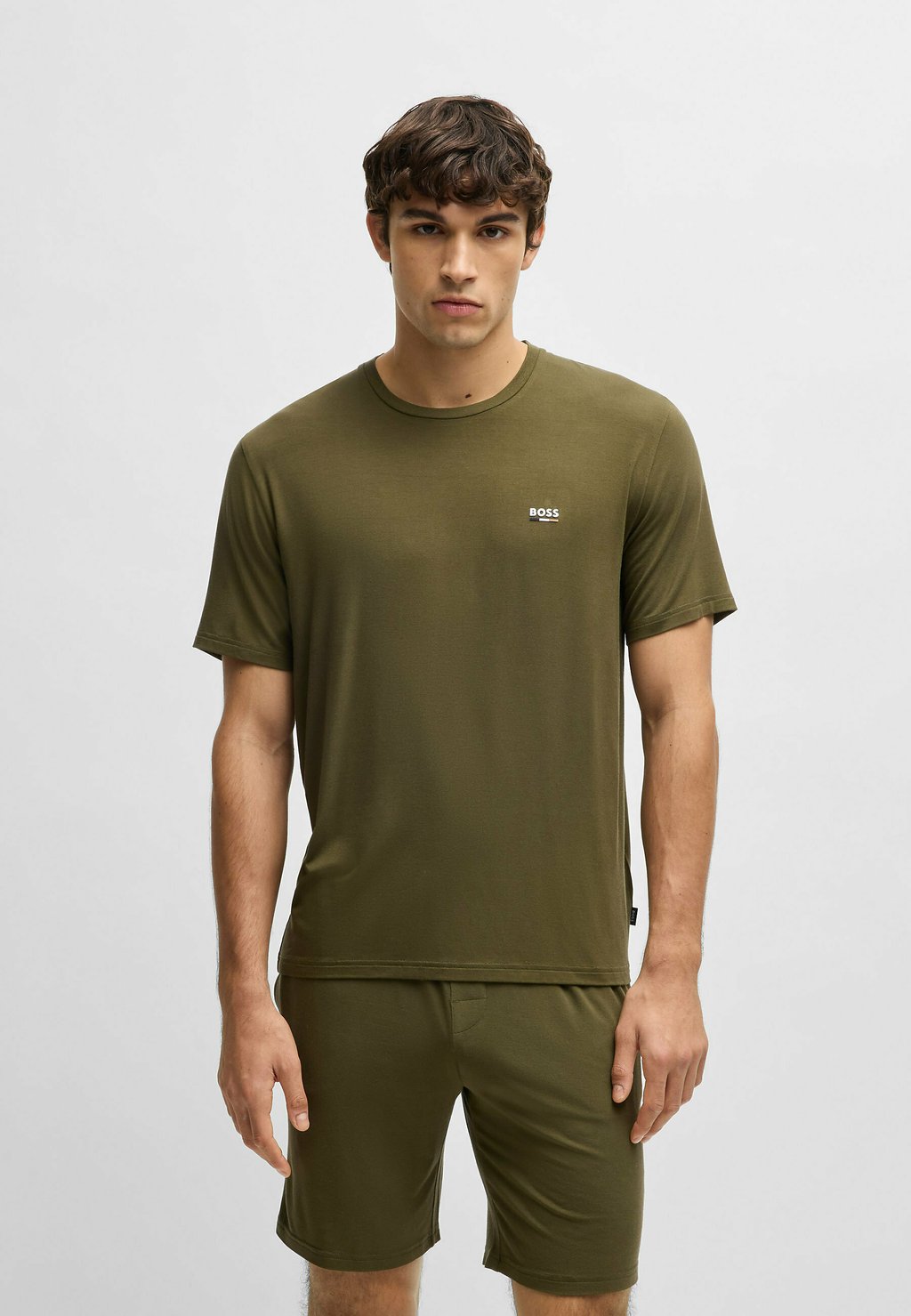 

Пижама SHORT SET - Pyjama set BOSS, темно-зеленый