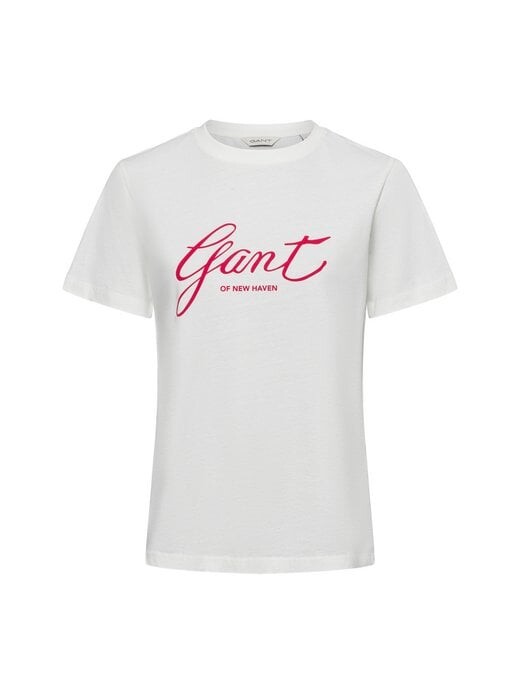 

Футболка Gant, экрю