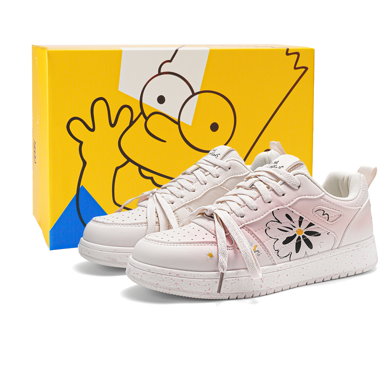 

The Simpsons Антискользящие износостойкие низкие скейтерские кеды унисекс - Вишневый розовый [Розовая ягода], цвет Cherry Blossom Pink[Pink Berry]