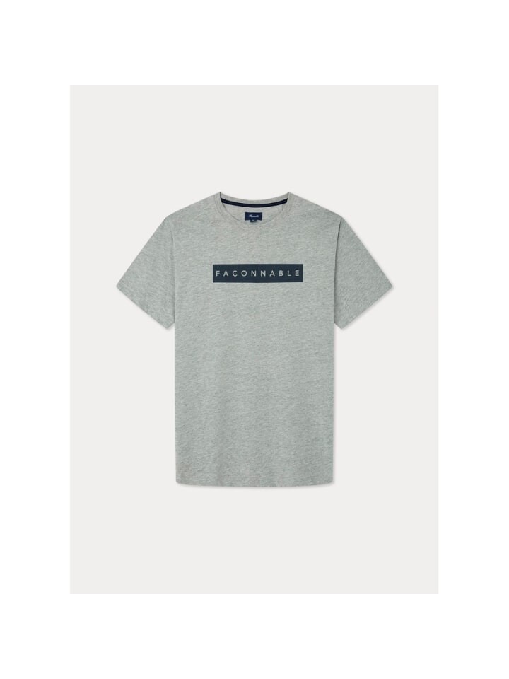 

Футболка Faconnable Tshirt, серый