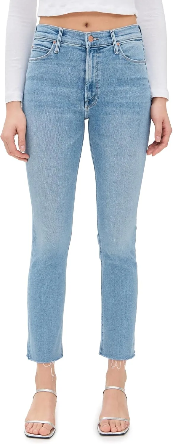 

MOTHER Женские джинсы Mid Rise Dazzler Ankle Fray