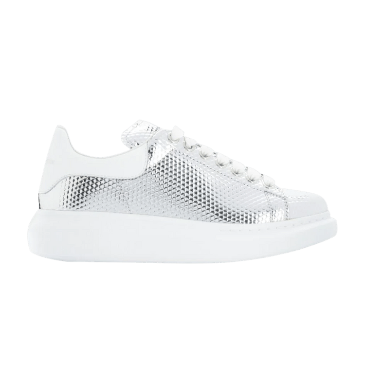 

Кроссовки Alexander McQueen Oversized Sneaker 'Silver', серебряный