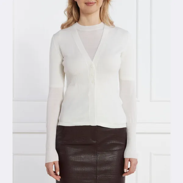 

Кардиган + блузка обычного кроя Max Mara, бежевый