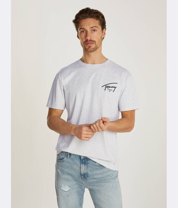 

Футболка мужская Tommy Jeans с логотипом бренда, серый