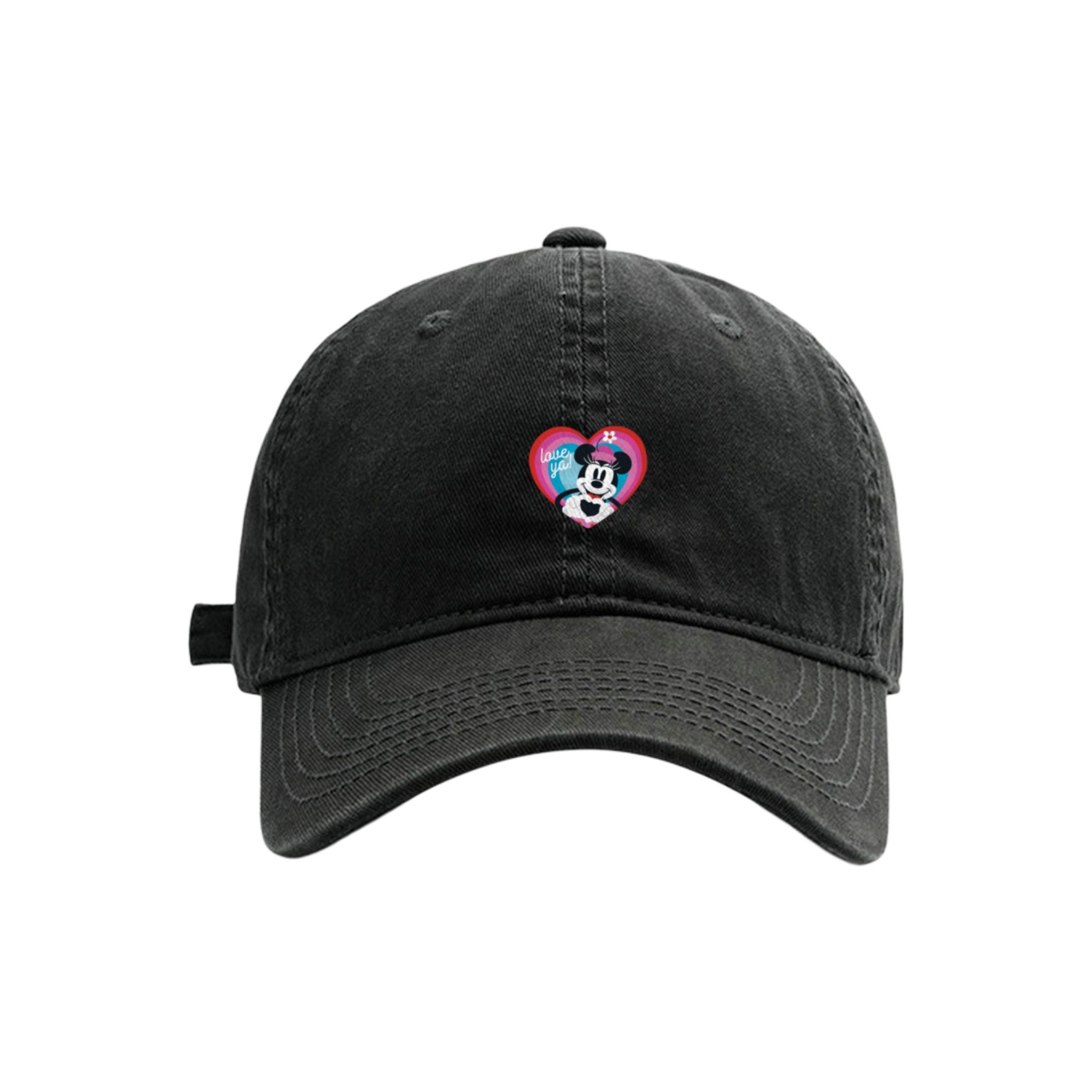 

Disney Минни серия хлопковая бейсболка унисекс, Black