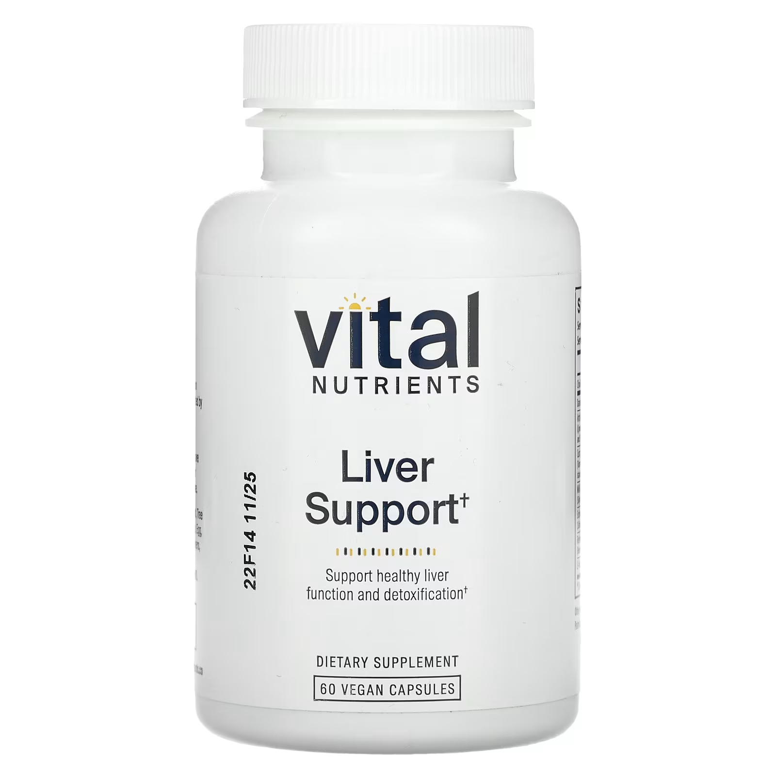 

Добавка Vital Nutrients Liver Support, 60 капсул