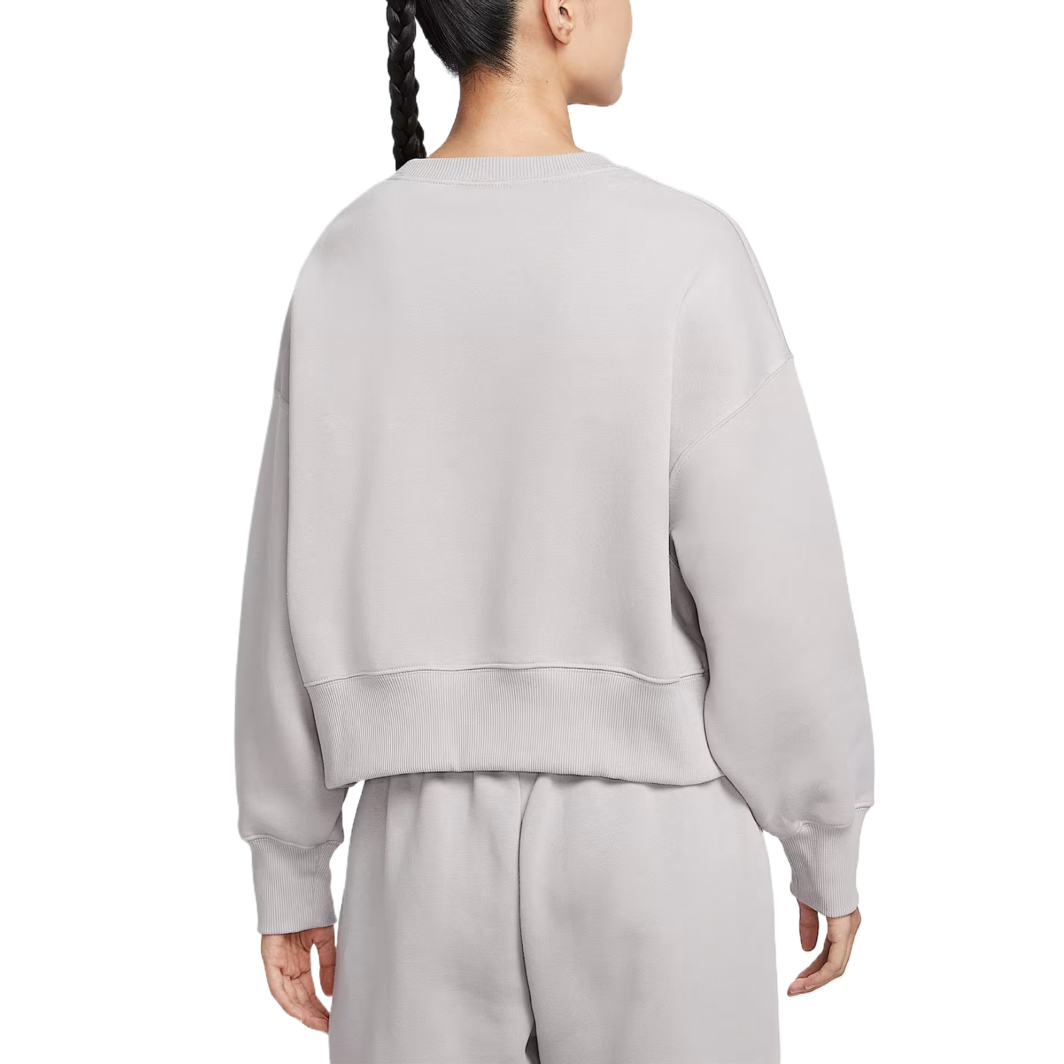 Спортивный свитшот Phoenix Fleece женский Nike, серый — фото 3