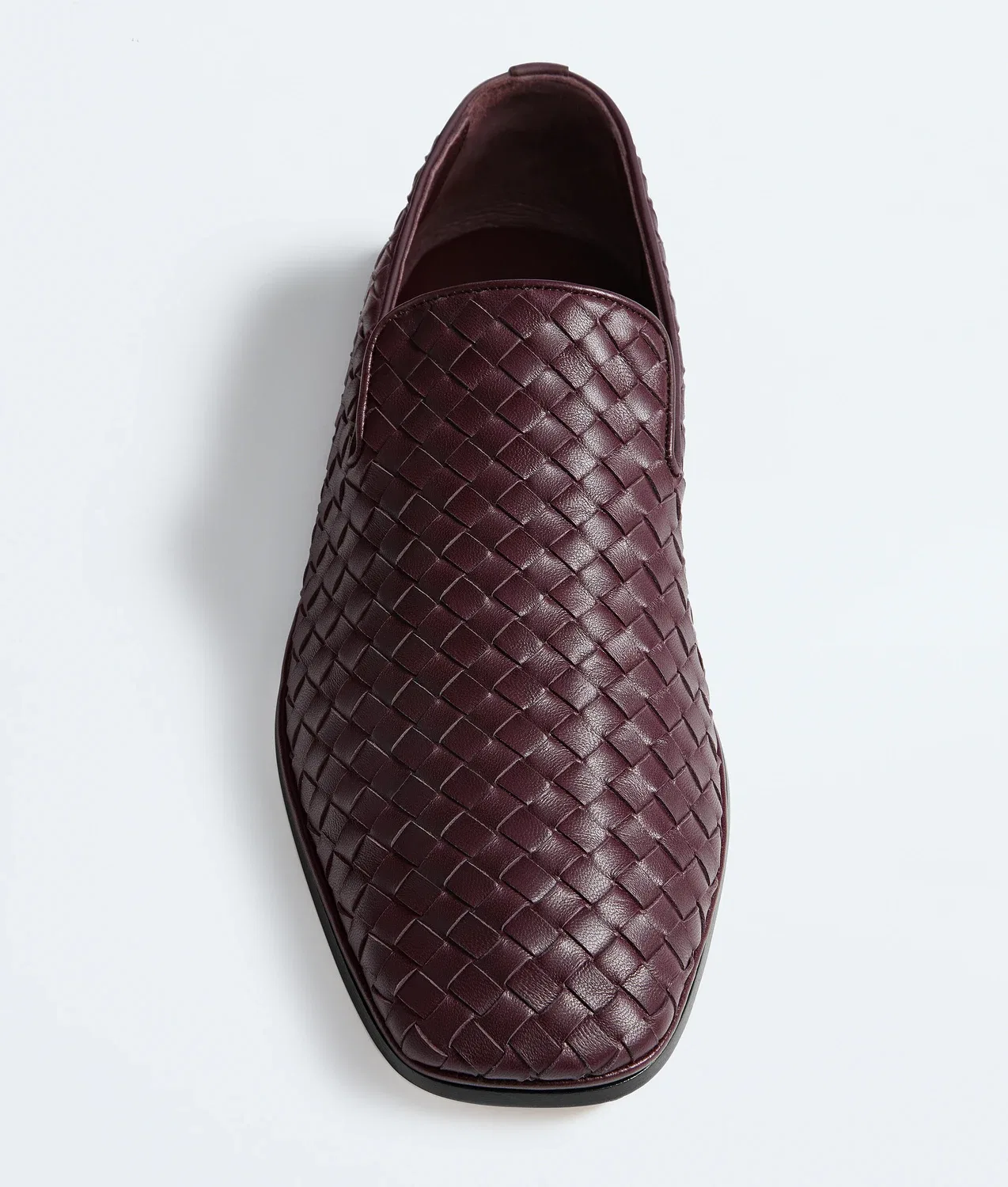 Туфли Palazzo BOTTEGA VENETA, бордовый — фото 4