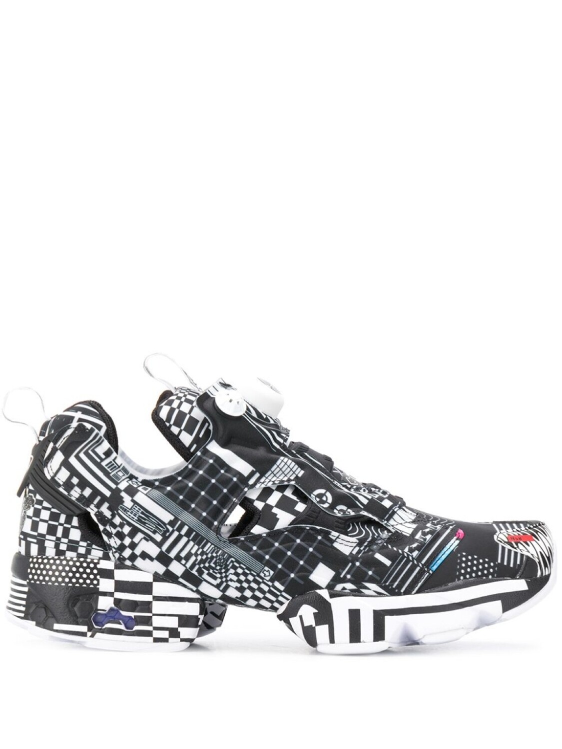 

Кроссовки Reebok х Kenzo Minami Instapump Fury, черный/белый