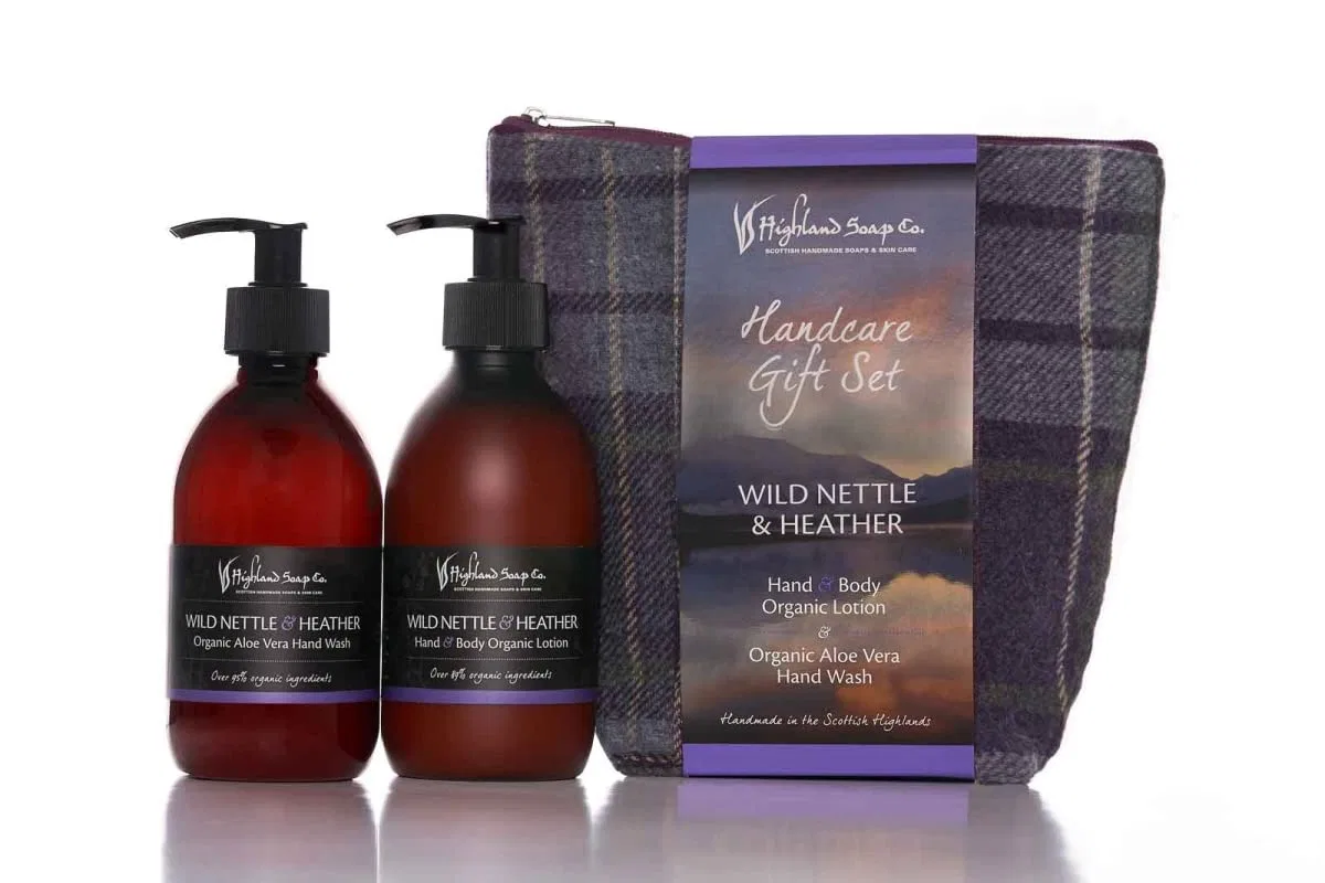 Подарочный набор для ухода за руками Wild Nettle & Heather от The Highland Soap Company Highland Soap Co