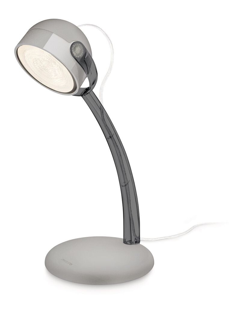 

Philips myliving настольная лампа 674139916, серый, синтетический, офис, кабинет, современный, IP20, II