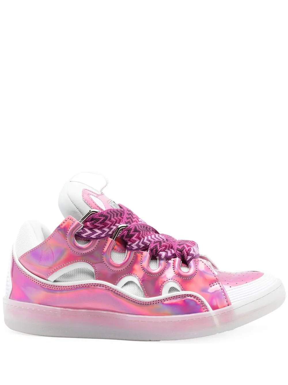 

Кроссовки Curb на шнуровке Lanvin, розовый