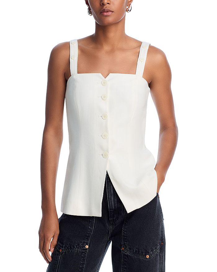 

Топ Nova Vest Derek Lam 10 Crosby, белый