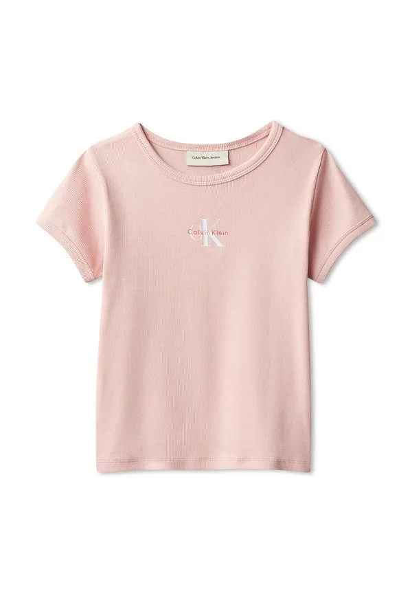 Футболка с монологом Calvin Klein Jeans, Quartz Pink — фото 4
