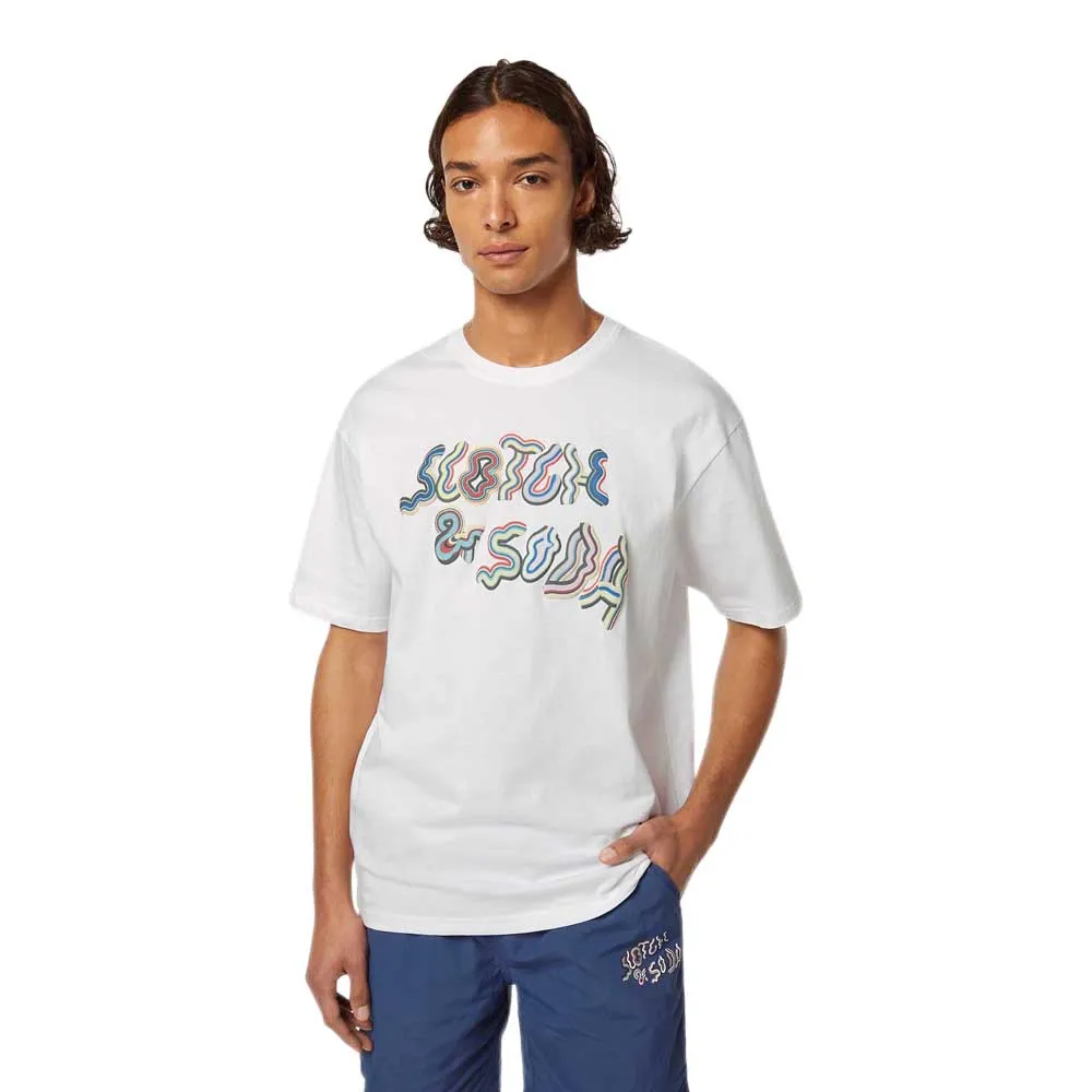 

Футболка Scotch & Soda 180058 Relaxed Fit, белый