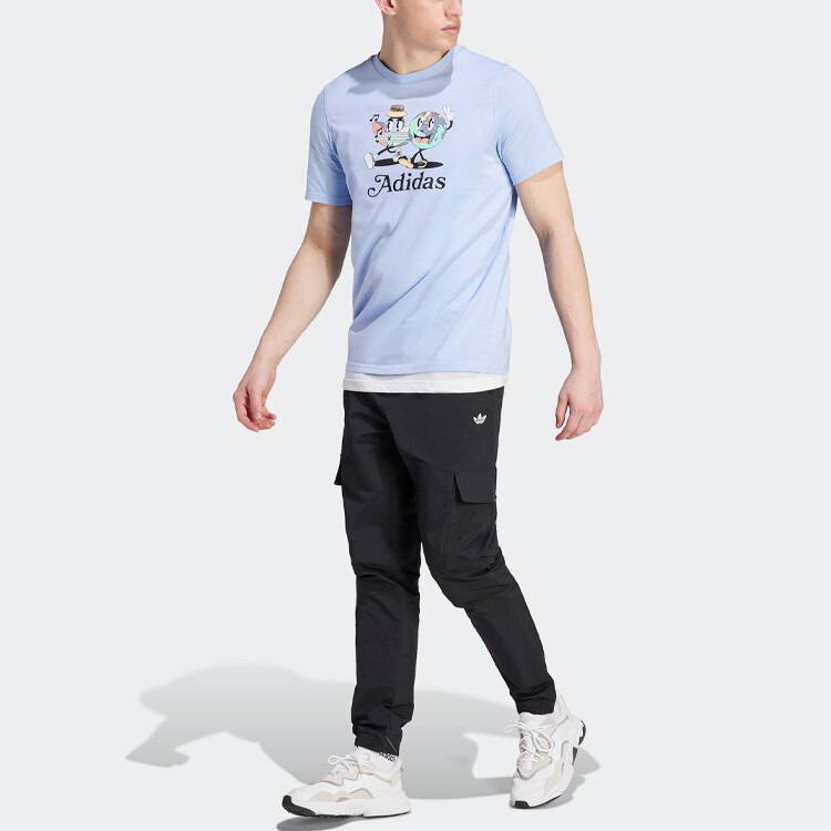 Мужская футболка Adidas Originals Blue Dawn — фото 4