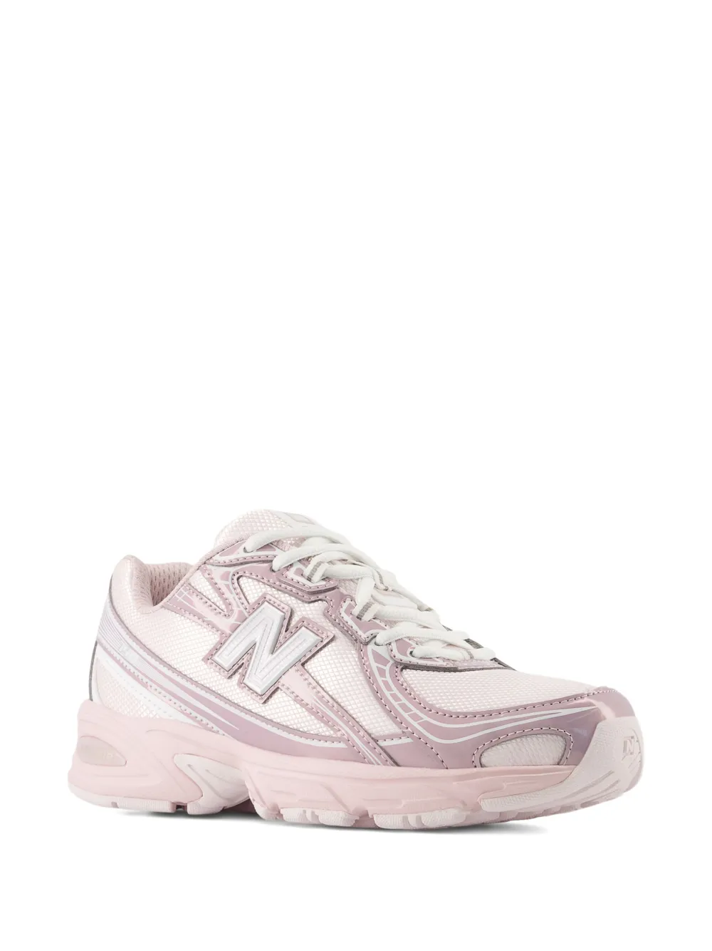 

Кроссовки 740 с кружевной сетчатой вставкой New Balance Kids, розовый