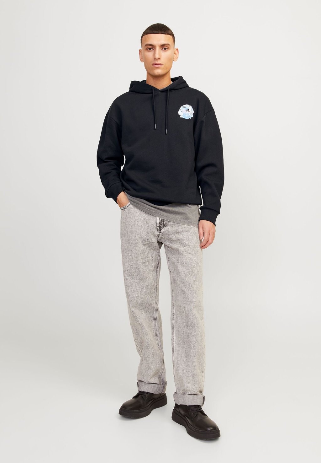 

Толстовка Jorrising Sun Hood Unisex Jack & Jones, черный