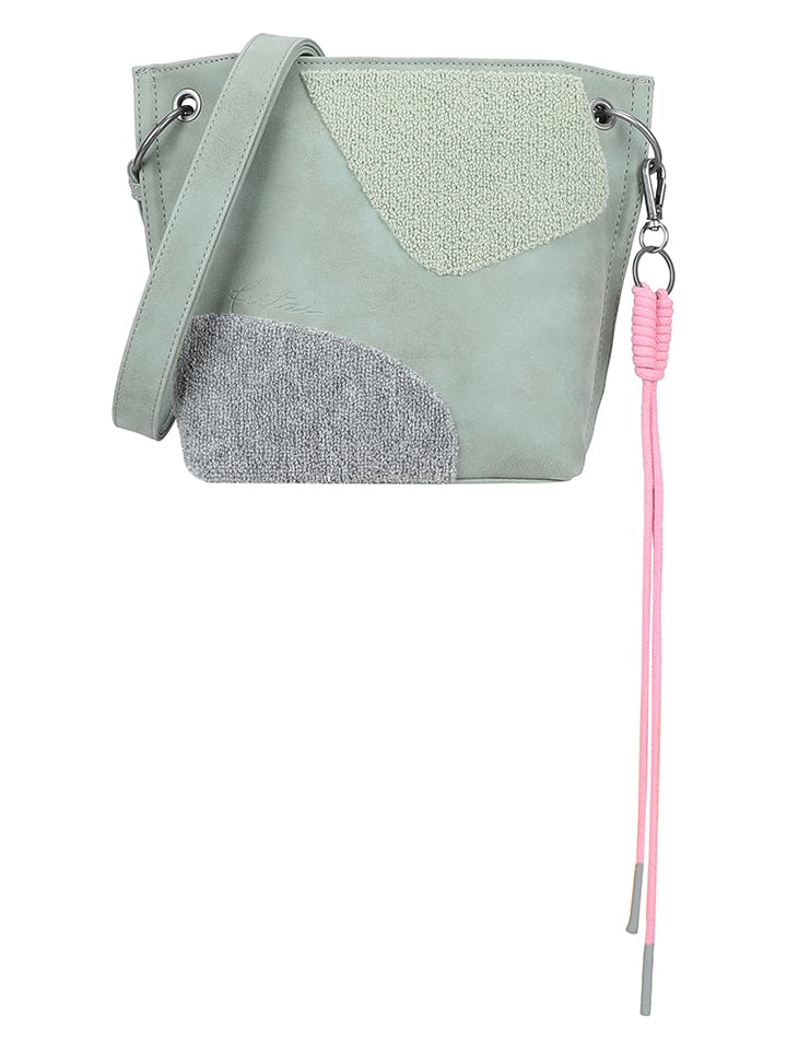 

Fritzi aus Preußen Сумка через плечо зеленого цвета - (Ш)22,5 x (В)20,5 x (Г)5,5 см