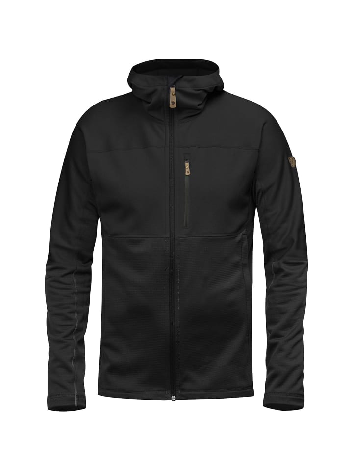 

Флисовая куртка Abisko Trail Fleece M черного цвета FJÄLLRÄVEN