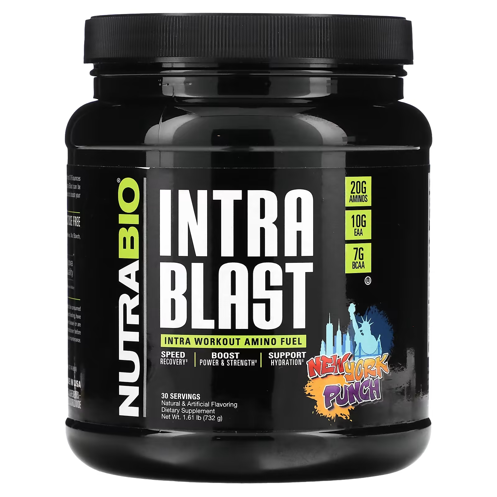 

Добавка NutraBio Intra Blast Intra Workout Muscle Fuel New York Punch