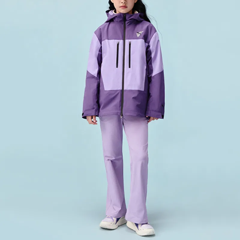 Детская куртка с капюшоном утепленная PUMA Purple — фото 3