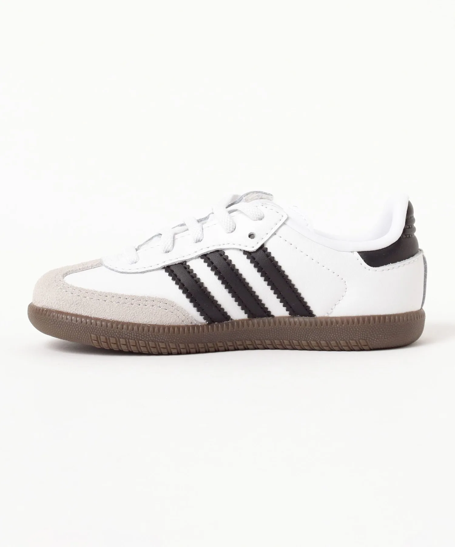 Детские кроссовки с эластичными шнурками Samba OG Comfort Closure adidas чёрные — фото 3