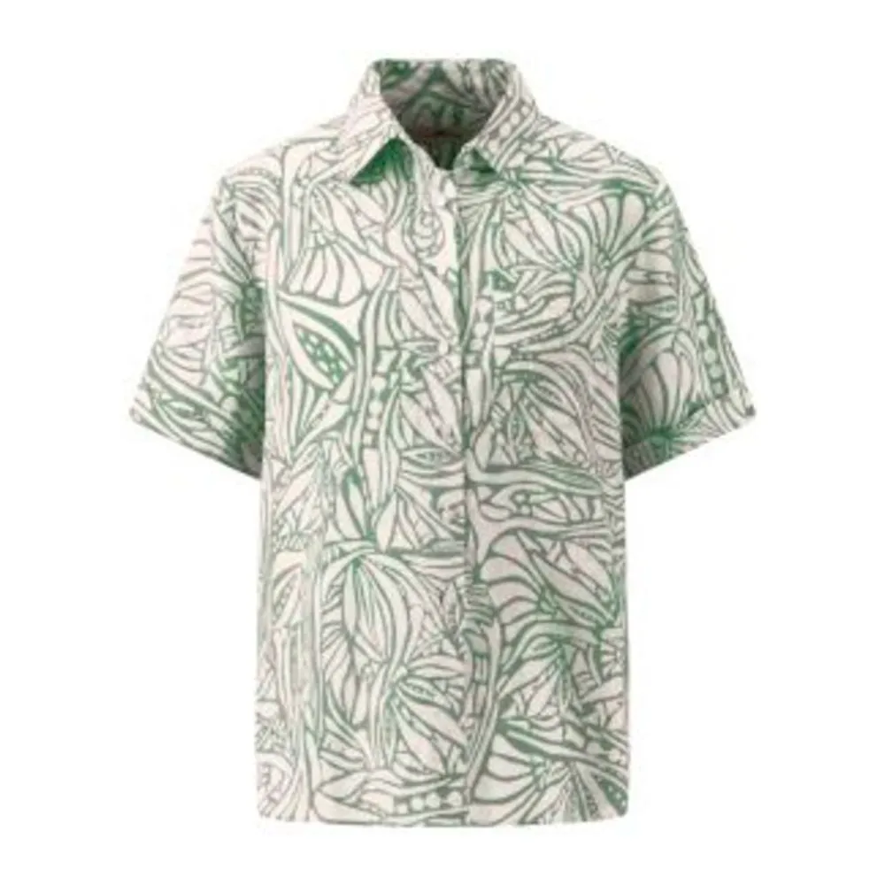 

Рубашка с коротким рукавом Fynch Hatton 24041047, зеленый