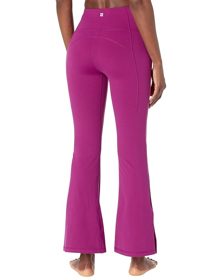 

Брюки Sweaty Betty Super Soft 30" Flare Yoga Trousers, цвет Amaranth Pink
