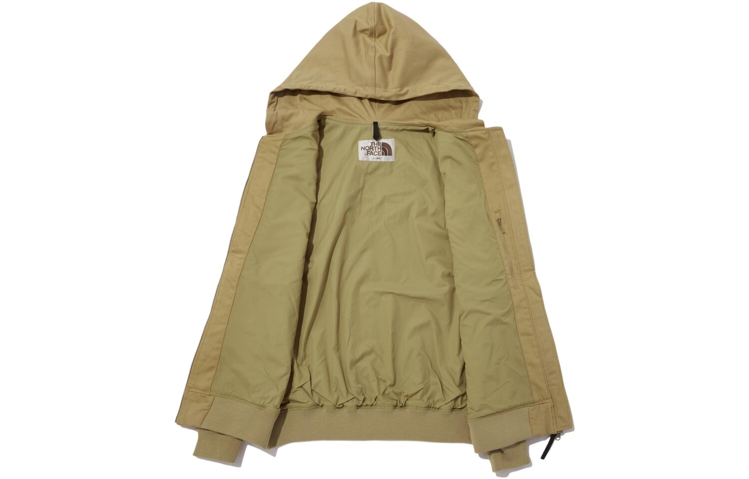 THE NORTH FACE Мужская толстовка, Бежевый/Коричневый — фото 3