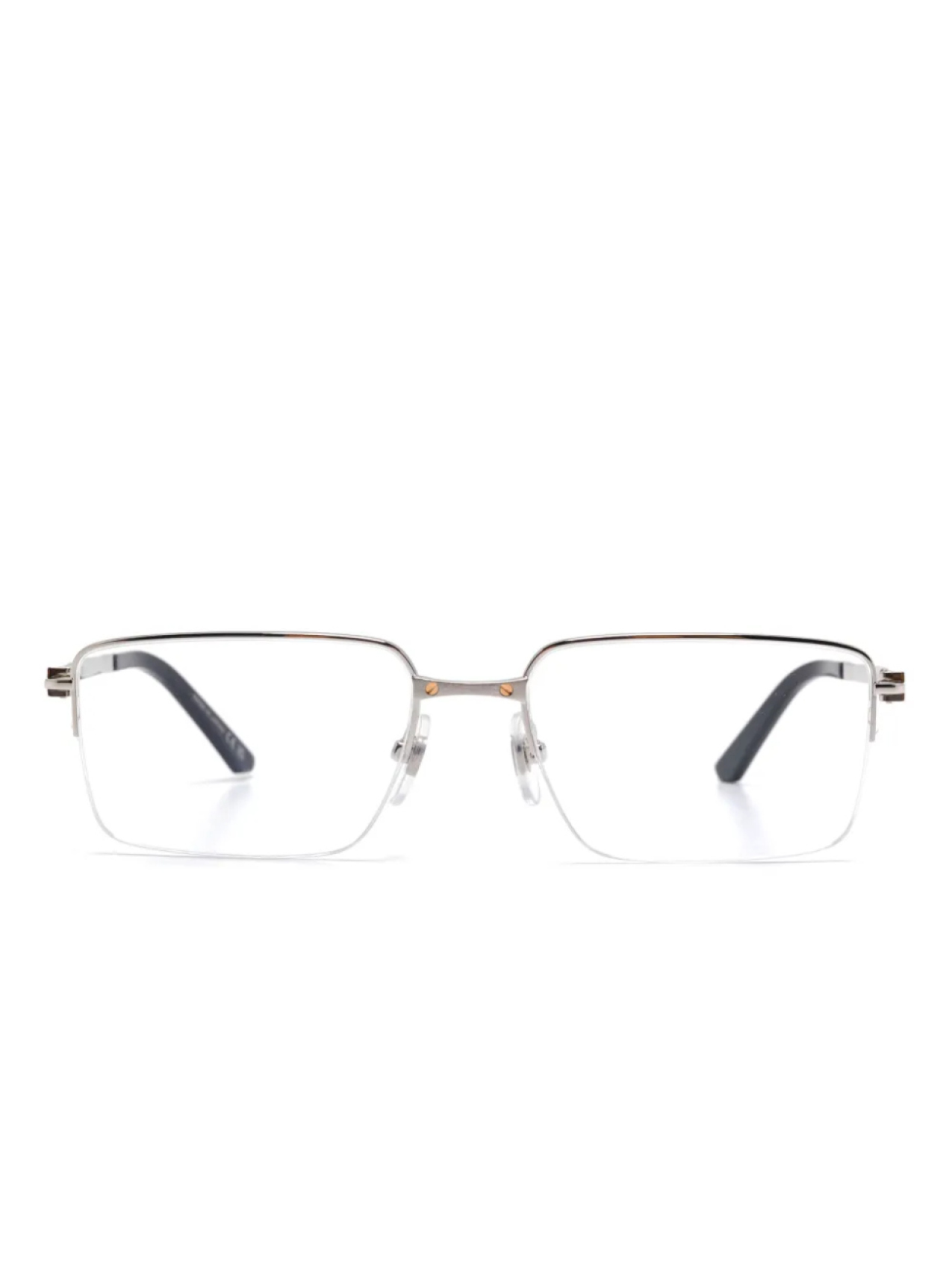 

Cartier Eyewear очки в прямоугольной оправе, серебряный