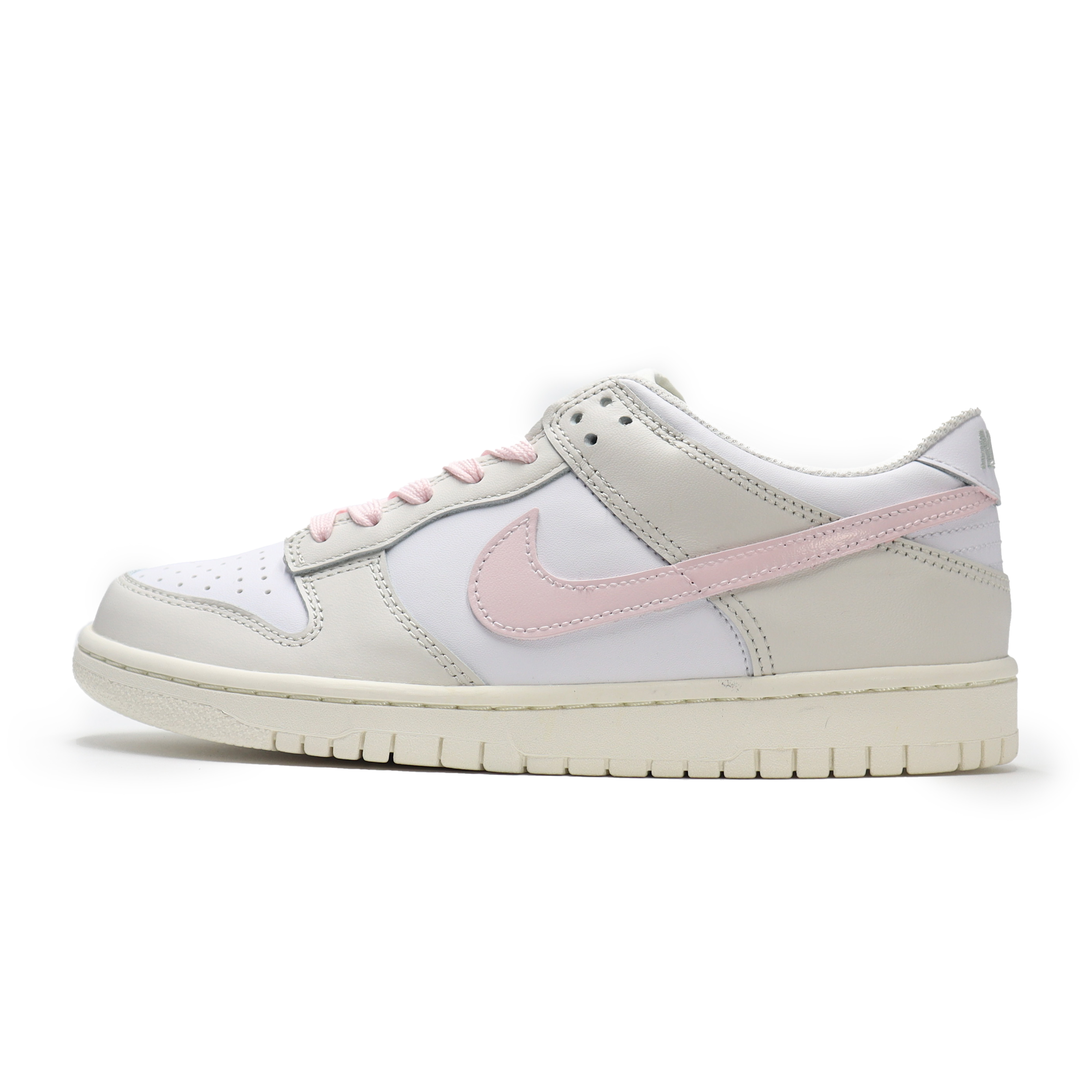 

Nike Детские кроссовки для скейтбординга Dunk Strawberry с нескользящей подошвой, износостойкие, розовые, белые, подростковые