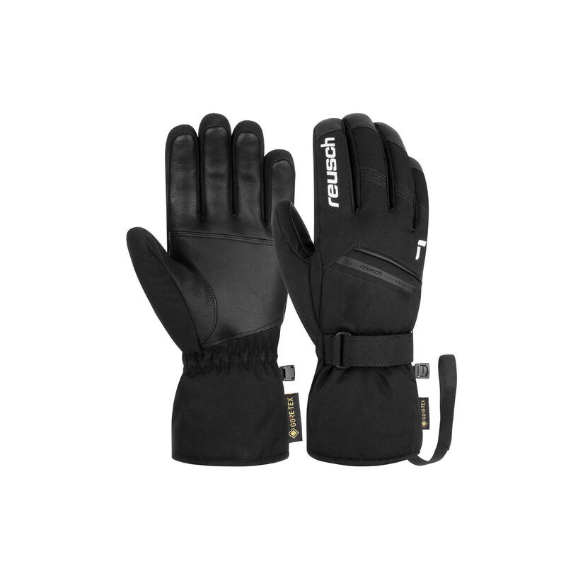 

Лыжные перчатки Reusch, цвет black/blanco nieve/white