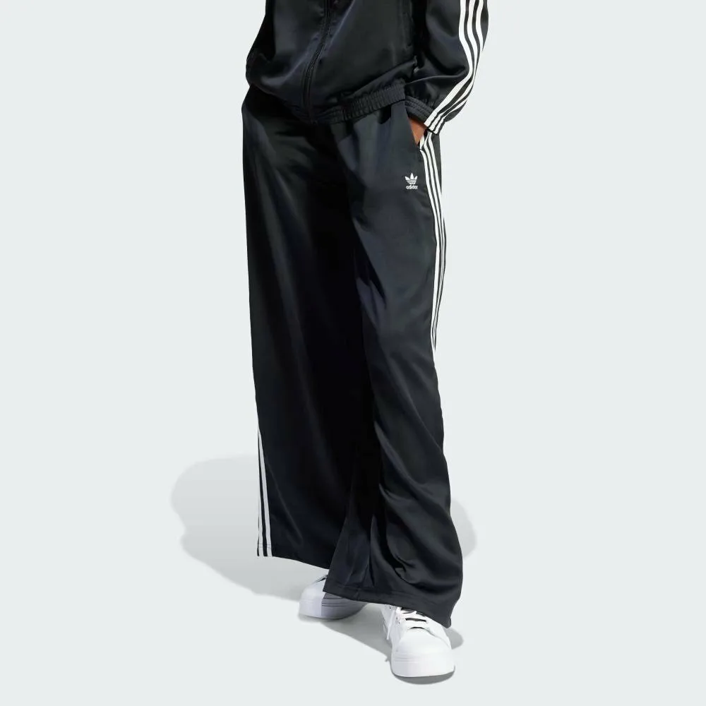 Спортивные брюки Adicolor Satin Wide Leg Adidas, black