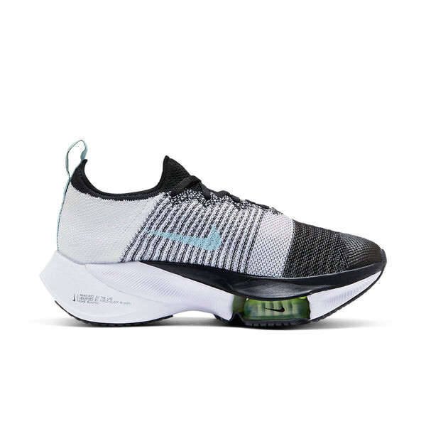 Кроссовки air zoom tempo next% flyknit Nike, черный — фото 2