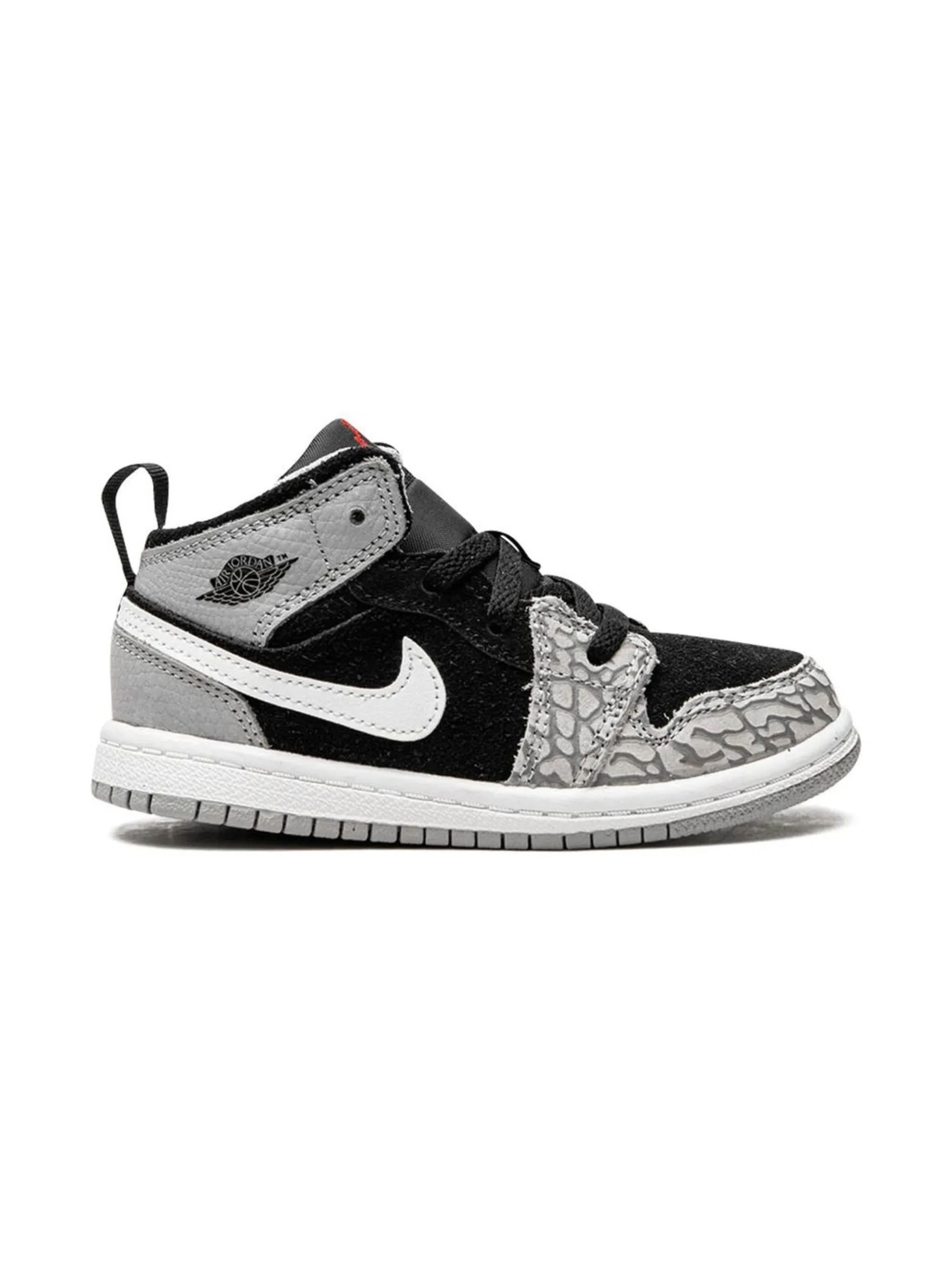 Высокие кроссовки Air Jordan 1 Jordan Kids, черный — фото 2