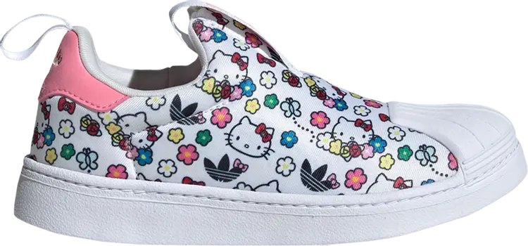 

Кроссовки Hello Kitty x Superstar 360 J 'Floral', белый