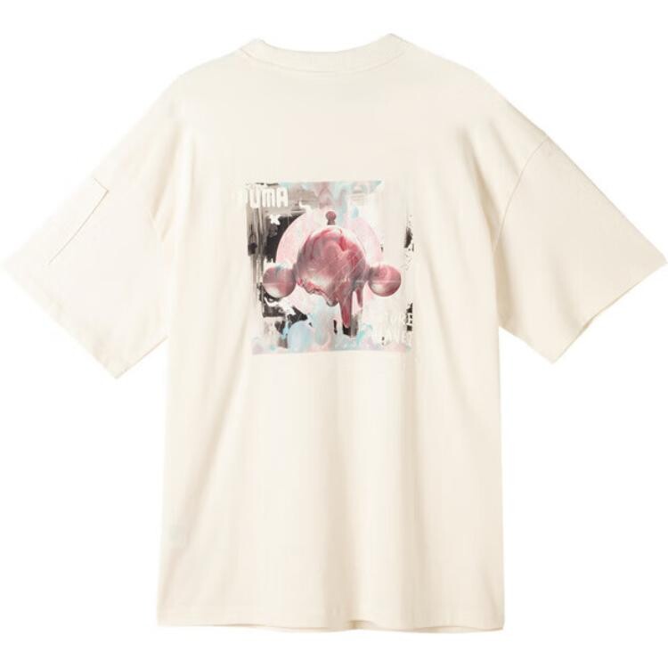 

Футболка Pop Mart X SKULLPANDA унисекс белая Puma, белый